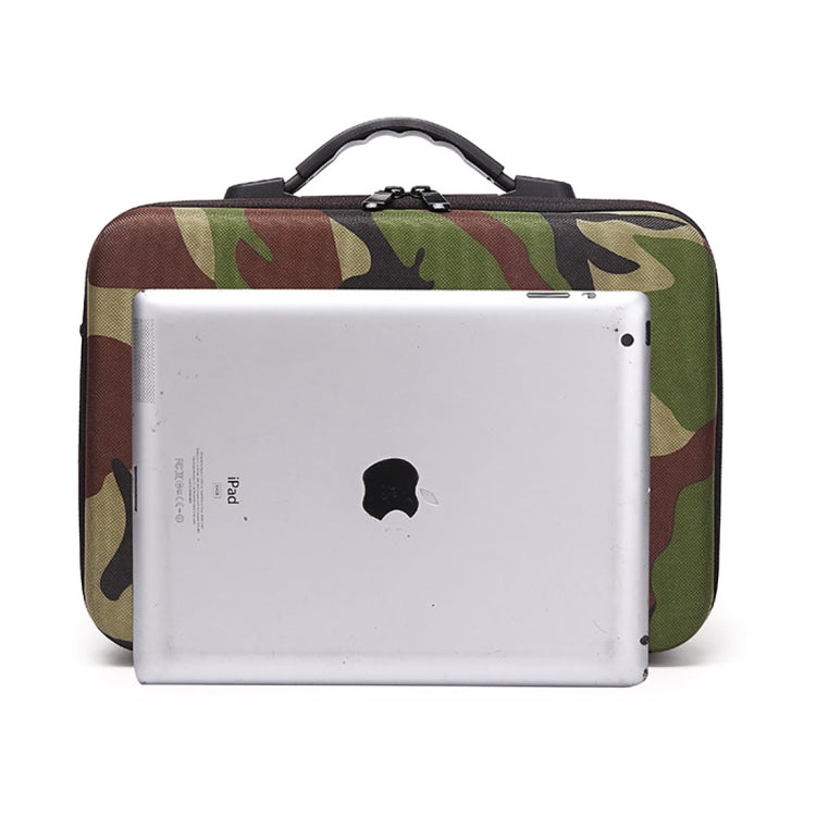 PU EVA Camouflage Portable Single Shoulder Storage Travel Carrying Cover Case Box for DJI Mavic 2 Pro / Zoom(Camouflage)