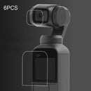 6 PCS HD Lens Protector + Screen Film for DJI OSMO Pocket Gimbal