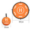 STARTRC Phantom Series 80CM Portable Parking Apron for DJI Mavic Air 2(Orange)