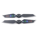 One Pair STARTRC LED Flashing Ring Propeller Chargeable Luminous Propeller For DJI Mavic 2 Pro(Black)