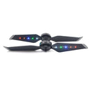 One Pair STARTRC LED Flashing Ring Propeller Chargeable Luminous Propeller For DJI Mavic 2 Pro(Black)