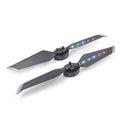 One Pair STARTRC LED Flashing Ring Propeller Chargeable Luminous Propeller For DJI Mavic 2 Pro(Black)