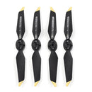 Two Pairs STARTRC LED Flashing Ring Chargeable Propeller For DJI Mavic Pro(Black)