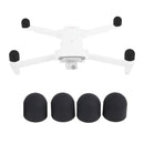 Sunnylife XMI13 Motor Protection Cover Silicone Sleeve Motor Dustproof Anti-drop Cover for Xiaomi FIMI X8 SE Drone(Black)
