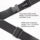 For Xiaomi Mijia M365 Electric Scooter Multifunctional Release Buckle Nylon Shoulder Strap, Adjustable Length Range: 1.1-1.7m(Black)