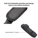 For Xiaomi Mijia M365 Electric Scooter Multifunctional Release Buckle Nylon Shoulder Strap, Adjustable Length Range: 1.1-1.7m(Black)