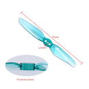 40PCS iFlight Nazgul T3020 75mm 2-Blade Toothpick Propeller for RC Drone FPV Racing Freestyle 3 Inch Toothpick Duct Drone (Green)