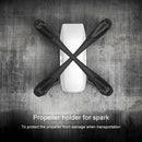 PGYTECH P-SP-118 Blade Holder Silicone Fixed Propeller Fixer Guard for DJI Spark (Black)