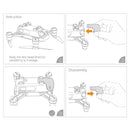 PGYTECH Gimbal Camera Lens Shade Hood Protective Cover for DJI Spark(Transparent)