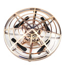 HXB-003R Infrared Sensing Control Mini Drone Four Axis Aircraft, Support Altitude Hold Mode, Easy Throw to Fly, Fast and Slow Speed, Anti-Collision(Gold)