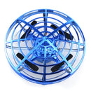 HXB-003R Infrared Sensing Control Mini Drone Four Axis Aircraft, Support Altitude Hold Mode, Easy Throw to Fly, Fast and Slow Speed, Anti-Collision(Blue)