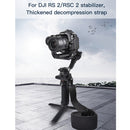 STARTRC Thickening Stress Relieving Neck Strap Lanyard Hang Rope Buckle for DJI RONIN RS-2 / RONIN RS-C2(Black)