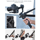 STARTRC Thickening Stress Relieving Neck Strap Lanyard Hang Rope Buckle for DJI RONIN RS-2 / RONIN RS-C2(Black)