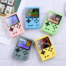 MK800 3.0 inch Macaron Mini Retro Classic Handheld Game Console for Kids Built-in 800 Games, Support AV Output (Yellow)