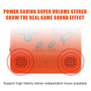Powkiddy V90 3.0 inch IPS Screen 64-bit Retro Handheld Game Console with 16GB Memory (Yellow)