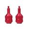 Sunnylife FV-YG9306 Aluminum Alloy Rocker Joystick for DJI FPV Remote Control 2 (Red)