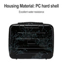 Portable Hard Case Carrying Travel Storage Box Waterproof Hard Case Storage Bag for DJI FPV(Black)