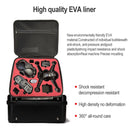 Portable Hard Case Carrying Travel Storage Box Waterproof Hard Case Storage Bag for DJI FPV(Silver)