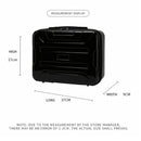 Portable Hard Case Carrying Travel Storage Box Waterproof Hard Case Storage Bag for DJI FPV(Black)