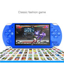 X6 4.3 inch Screen Retro Portable Game Console with 3MP Camera, Built-in 10000 Games, Supports E-book / Recording / Music Playing / Video Playing(Blue)