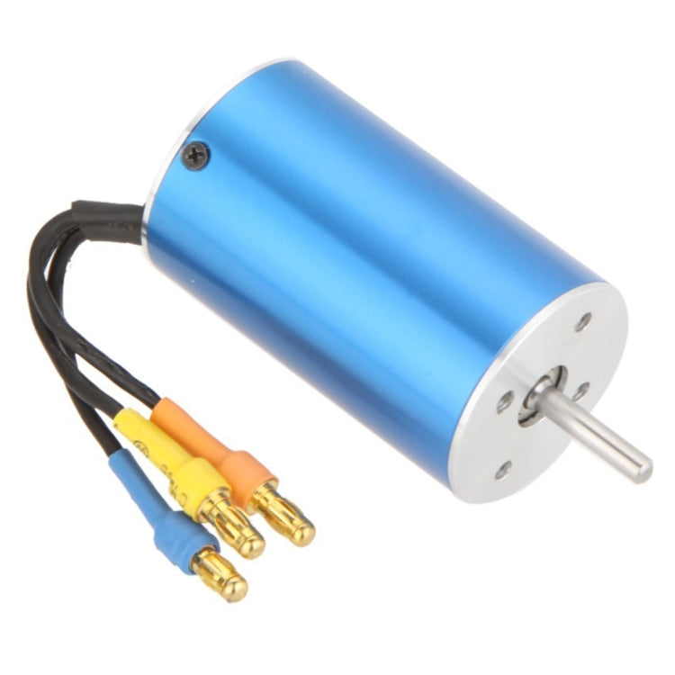 High Performance 2845 3000KV Sensorless Brushless Motor for RC Car Boat(Blue)