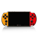 X7 Plus Retro Classic Games Handheld Game Console with 5.1 inch HD Screen & 8G Memory, Support MP4 / ebook(Yellow + Red)
