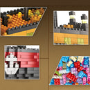 Titanic DIY Assembled Building Blocks Boat Children Educational Toy