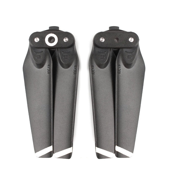 2 Pairs 4730F Foldable Quick-Release CW / CCW Propellers for DJI Spark(White)