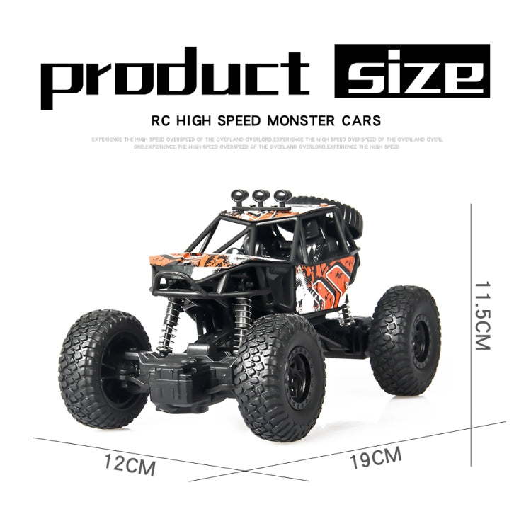 Remote Control Model Off-Road Vehicle Toy(Orange)