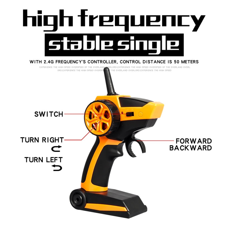 Remote Control Model Off-Road Vehicle Toy(Orange)