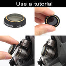 4 in 1 HD Drone Camera ND32 / 16 / 8 / 4 Lens Filter Set for DJI Mavic Pro