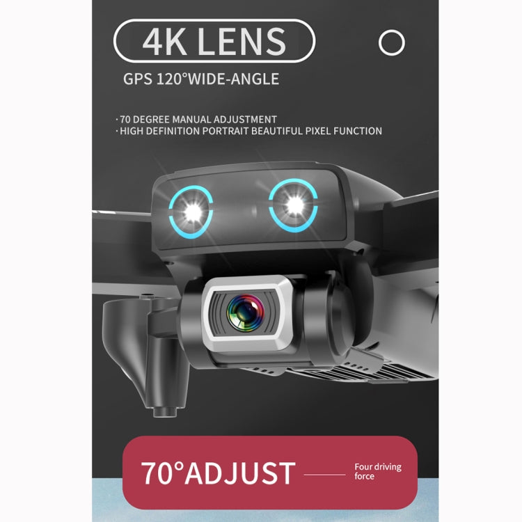 S167 2.4G 1080P WIFI Foldable GPS Positioning Remote Control Aircraft RC Quadcopter Drone