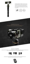 FY-G4 3 Axis Brushless Handheld Gimbal Stabilizer for GoPro HERO4 / 3+ /3(Blue)