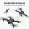 LS-E525 4K Double HD Camera Mini Foldable RC Quadcopter Drone Remote Control Aircraft(White)