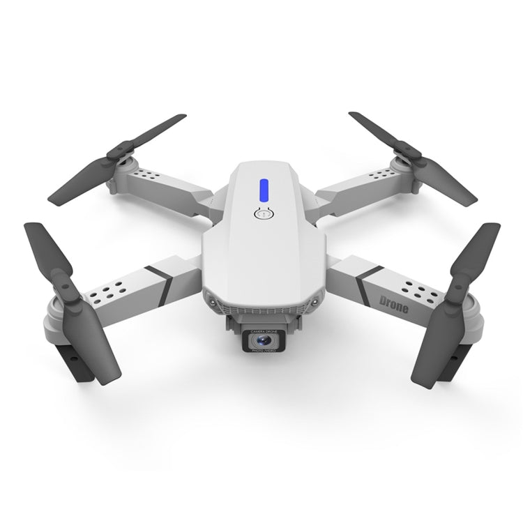 LS-E525 4K Double HD Camera Mini Foldable RC Quadcopter Drone Remote Control Aircraft(White)