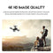 LS-E525 4K Double HD Camera Mini Foldable RC Quadcopter Drone Remote Control Aircraft(White)