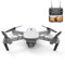 LS-E525 4K Double HD Camera Mini Foldable RC Quadcopter Drone Remote Control Aircraft(White)