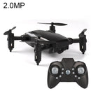 LF606 Wifi FPV Mini Quadcopter Foldable RC Drone with 2.0MP Camera & Remote Control, Support One Key Take-off / Landing, One Key Return, Headless Mode, Altitude Hold Mode(Black)
