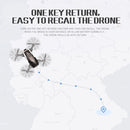 LF606 Wifi FPV Mini Quadcopter Foldable RC Drone with 2.0MP Camera & Remote Control, Support One Key Take-off / Landing, One Key Return, Headless Mode, Altitude Hold Mode(Black)