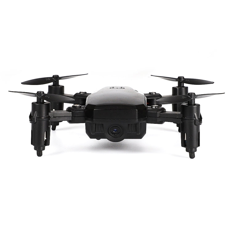 LF606 Wifi FPV Mini Quadcopter Foldable RC Drone with 2.0MP Camera & Remote Control, Support One Key Take-off / Landing, One Key Return, Headless Mode, Altitude Hold Mode(Black)