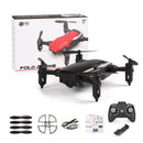 LF606 Wifi FPV Mini Quadcopter Foldable RC Drone with 2.0MP Camera & Remote Control, Support One Key Take-off / Landing, One Key Return, Headless Mode, Altitude Hold Mode(Black)