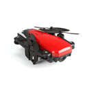 LF606 Wifi FPV Mini Quadcopter Foldable RC Drone with 2.0MP Camera & Remote Control, Support One Key Take-off / Landing, One Key Return, Headless Mode, Altitude Hold Mode(Red)