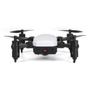 LF606 Wifi FPV Mini Quadcopter Foldable RC Drone with 2.0MP Camera & Remote Control, Support One Key Take-off / Landing, One Key Return, Headless Mode, Altitude Hold Mode(White)