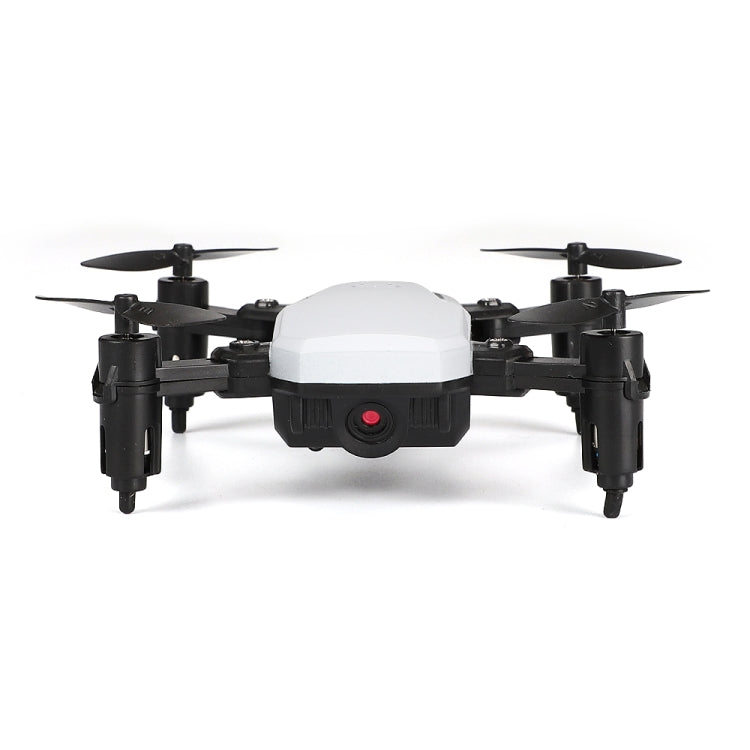 LF606 Wifi FPV Mini Quadcopter Foldable RC Drone with 2.0MP Camera & Remote Control, Support One Key Take-off / Landing, One Key Return, Headless Mode, Altitude Hold Mode(White)