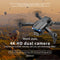 E99 Max 2.4G WiFi Foldable 4K HD Camera RC Drone Quadcopter Toy, Dual Camera (Black)