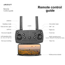 E99 Max 2.4G WiFi Foldable 4K HD Camera RC Drone Quadcopter Toy, Dual Camera (Black)