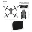 E99 Max 2.4G WiFi Foldable 4K HD Camera RC Drone Quadcopter Toy, Dual Camera (Orange)