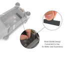 Sunnylife M2-DC276 Drone Body + Battery Charging Port Silicone Cover for DJI Mavic 2 Pro / Zoom(Black)