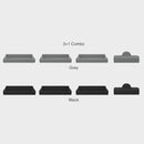 Sunnylife M2-DC276 Drone Body + Battery Charging Port Silicone Cover for DJI Mavic 2 Pro / Zoom(Black)