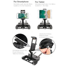 Sunnylife TY-ZJ030 Foldable Design Aluminum Alloy Smartphone & Tablet Bracket for DJI Mavic 2 / Mavic Pro / Mavic Air / Spark / CrystalSky Monitor(Black)